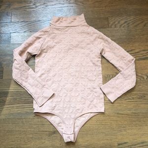 NWOT Free People Mauve Bodysuit XS/S Eyelit